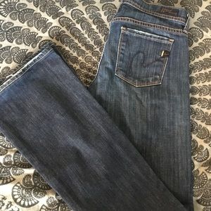 Citizen of Humanity Low Waist Flare Ingrid 25